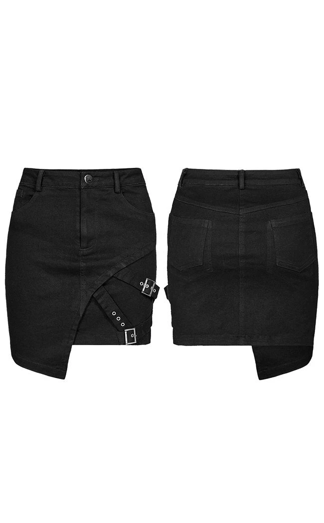 Discount β Punk Rave Accursed Denim Mini π Skirt π 6 Discount β Punk Rave Accursed Denim Mini π Skirt π - Image 6