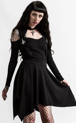 Flash Sale π₯° Killstar Aggie Suspender π Skirt π― 10 Flash Sale π₯° Killstar Aggie Suspender π Skirt π― -Gothic-clothing Shop Aggie Suspender Skirt Killstar 4 650x