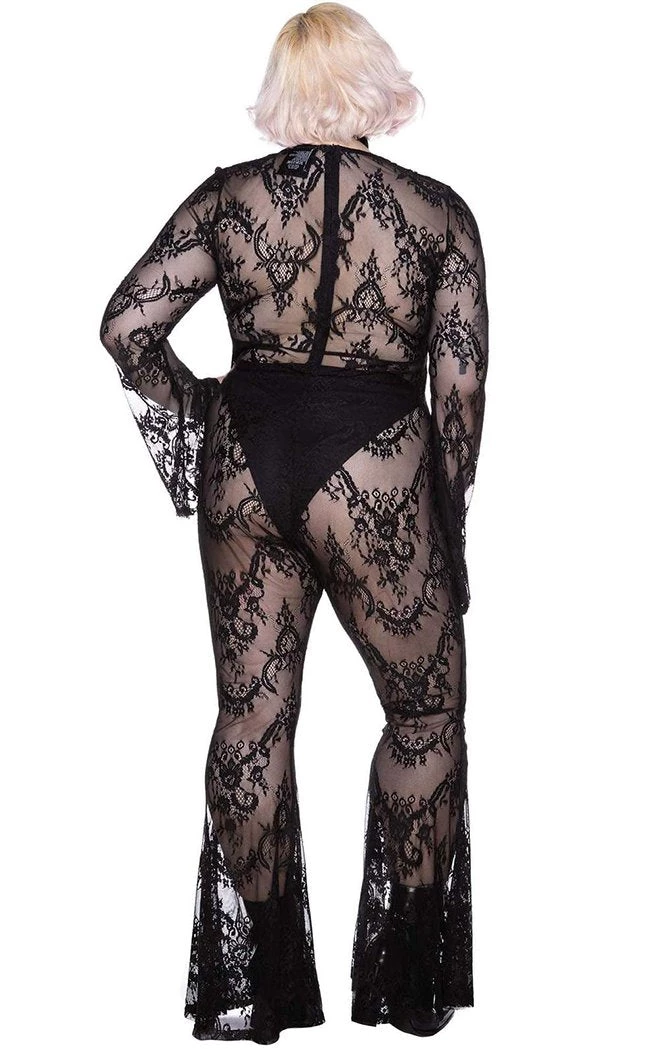 Buy π Killstar Alia Lace Jumpsuit β 6 Buy π Killstar Alia Lace Jumpsuit β - Image 6