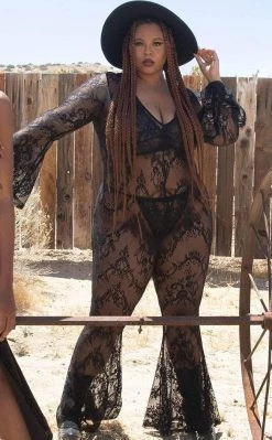 Buy 😉 Killstar Alia Lace Jumpsuit ⭐