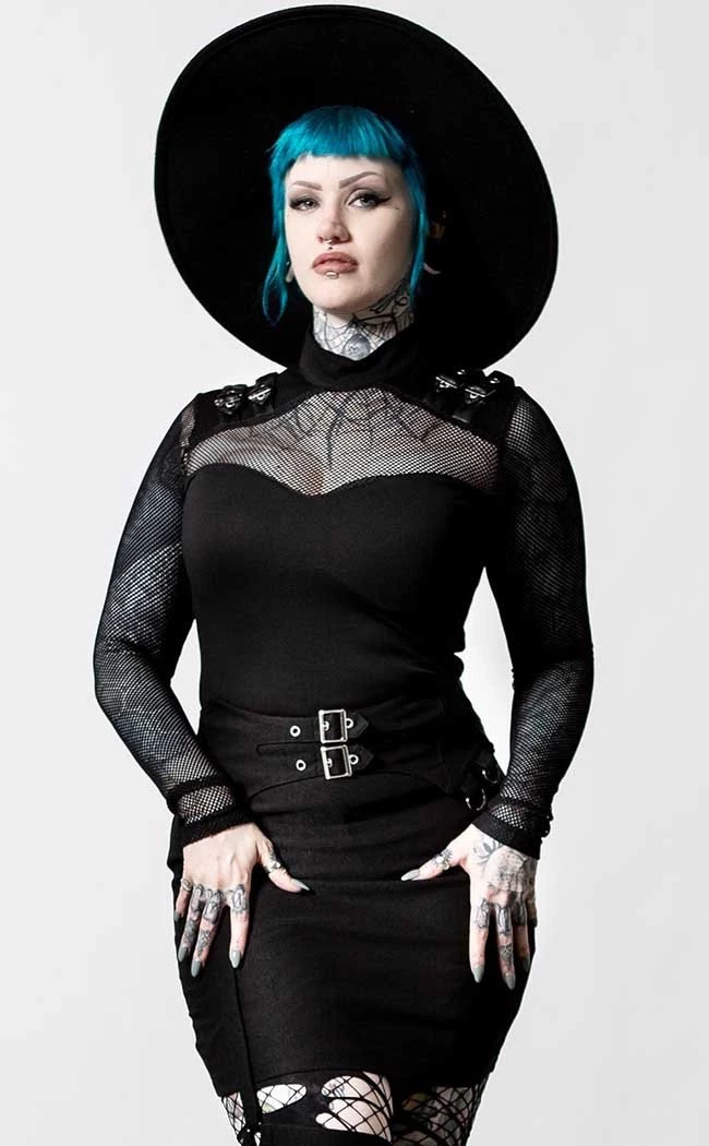 Wholesale π Killstar Arch Enemies Fishnet Top π 3 Wholesale π Killstar Arch Enemies Fishnet Top π - Image 3