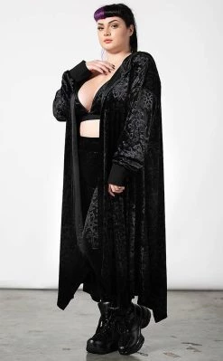 Budget π Killstar Blasphemia Longline Cardigan π 11 Budget π Killstar Blasphemia Longline Cardigan π -Gothic-clothing Shop Blasphemia Longline Cardigan Killstar 5 650x
