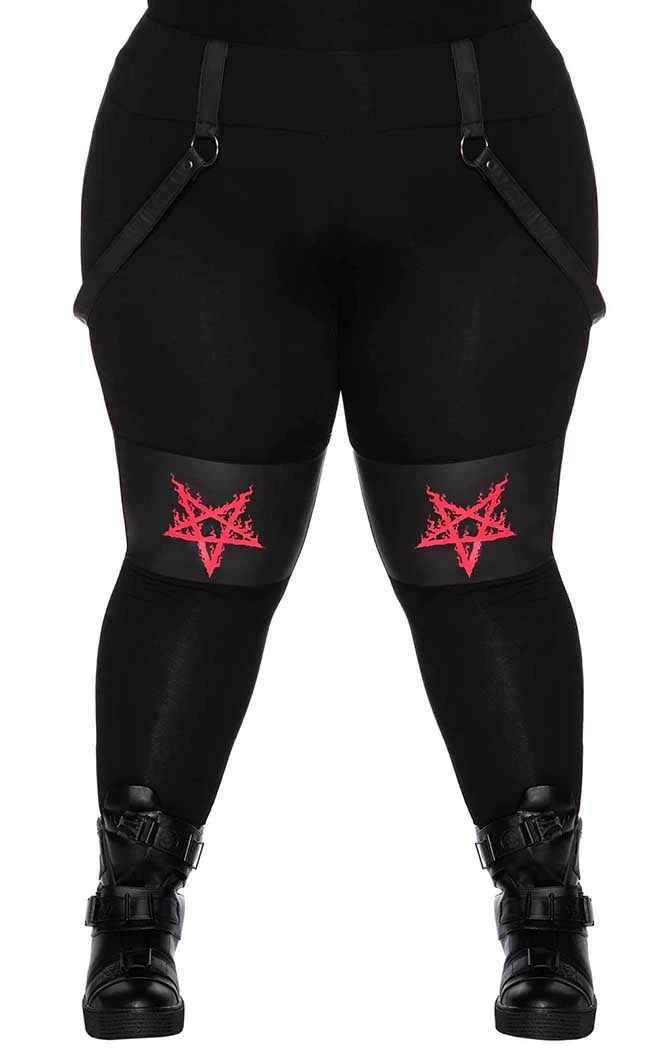 Outlet π Killstar Bloodpact Leggings π 2 Outlet π Killstar Bloodpact Leggings π - Image 2