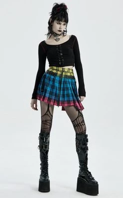 Best reviews of π₯ Punk Rave Bright Stuff Tartan π Skirt π