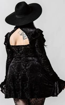 Best Pirce 𧨠Killstar Carpe Noctem Collar π Dress π 7 Best Pirce 𧨠Killstar Carpe Noctem Collar π Dress π -Gothic-clothing Shop Carpe Noctem Collar Dress Killstar 4 650x