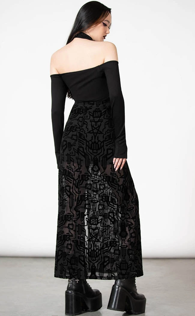 Hot Sale π Killstar Charged Split Maxi π Skirt β€οΈ 3 Hot Sale π Killstar Charged Split Maxi π Skirt β€οΈ - Image 3