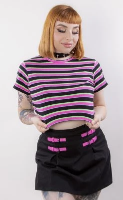 Cheapest π Black Friday Contrast Stitch Goth Skort π 8 Cheapest π Black Friday Contrast Stitch Goth Skort π -Gothic-clothing Shop Contrast Stitch Goth Skort Black Friday 3 650x