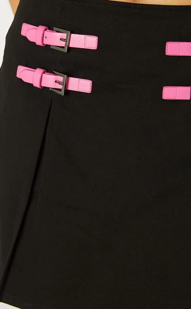 Cheapest π Black Friday Contrast Stitch Goth Skort π 6 Cheapest π Black Friday Contrast Stitch Goth Skort π - Image 6