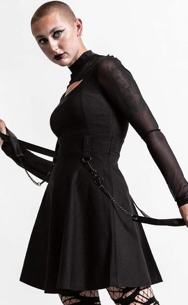 New π Killstar Crash Skater π Dress | Black π 2 New π Killstar Crash Skater π Dress | Black π - Image 2