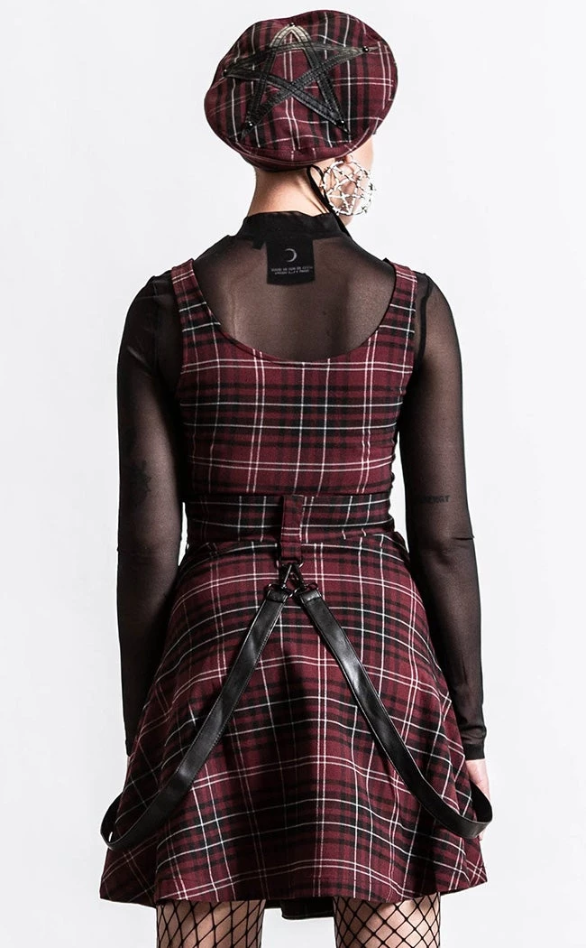 Budget π Killstar Crash Skater π Dress | Blood Tartan π₯ 2 Budget π Killstar Crash Skater π Dress | Blood Tartan π₯ - Image 2