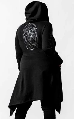 Deals π Killstar Curses Long Hoodie π― 9 Deals π Killstar Curses Long Hoodie π― -Gothic-clothing Shop Curses Long Hoodie Killstar 4 650x