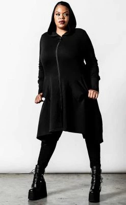 Deals π Killstar Curses Long Hoodie π― 10 Deals π Killstar Curses Long Hoodie π― -Gothic-clothing Shop Curses Long Hoodie Killstar 5 650x