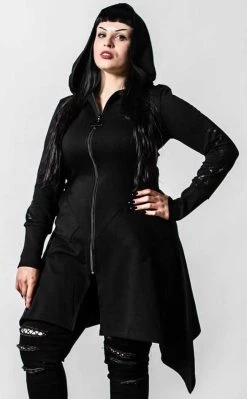 Deals π Killstar Curses Long Hoodie π― 11 Deals π Killstar Curses Long Hoodie π― -Gothic-clothing Shop Curses Long Hoodie Killstar 6 650x