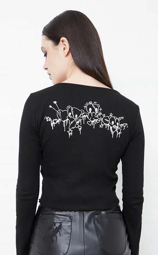 Promo βοΈ Mary Wyatt Cynthia Ribbed Long Sleeve Cardigan π€© 2 Promo βοΈ Mary Wyatt Cynthia Ribbed Long Sleeve Cardigan π€© - Image 2