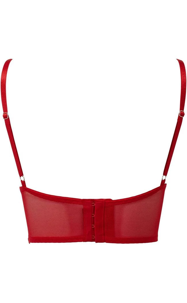 Cheapest π Killstar Deadly Attraction Bra | Scarlet β 2 Cheapest π Killstar Deadly Attraction Bra | Scarlet β - Image 2