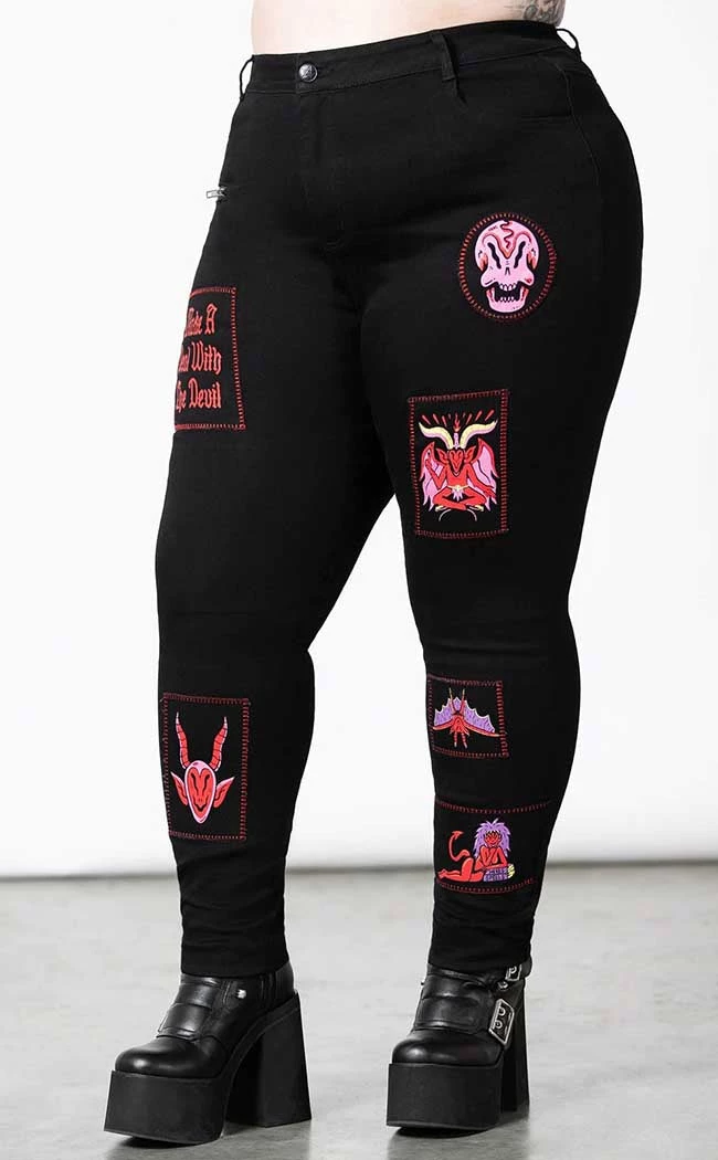 Wholesale π Killstar Dealer Patched π Jeans π 2 Wholesale π Killstar Dealer Patched π Jeans π - Image 2