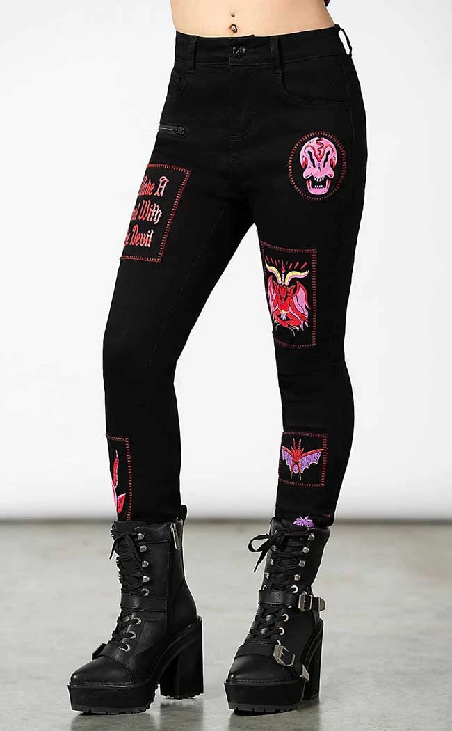 Wholesale π Killstar Dealer Patched π Jeans π 3 Wholesale π Killstar Dealer Patched π Jeans π - Image 3