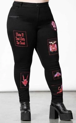 Wholesale π Killstar Dealer Patched π Jeans π 11 Wholesale π Killstar Dealer Patched π Jeans π -Gothic-clothing Shop Dealer Patched Jeans Killstar 4 650x