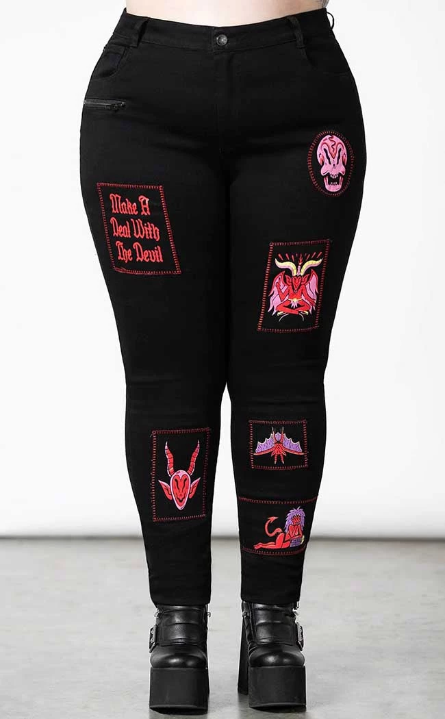 Wholesale π Killstar Dealer Patched π Jeans π 6 Wholesale π Killstar Dealer Patched π Jeans π - Image 6