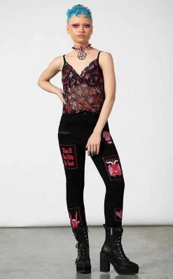 Wholesale 👏 Killstar Dealer Patched 👖 Jeans 🎉