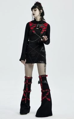 Cheapest βοΈ Punk Rave Enmity Denim Mini π Skirt π§¨