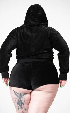 Outlet 😀 Killstar Eternal Rest Zip Hoodie [Plus-Size] 🎉 -Gothic-clothing Shop Eternal Rest Zip Hoodie Plus Size Killstar 3 650x
