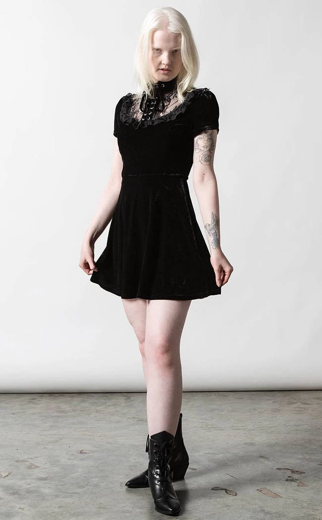 Best Pirce β€οΈ Killstar Evernight π Dress | Black π― 2 Best Pirce β€οΈ Killstar Evernight π Dress | Black π― - Image 2