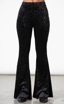 Cheapest π Killstar Ferine Bell Bottoms | Black π₯° 5 Cheapest π Killstar Ferine Bell Bottoms | Black π₯° -Gothic-clothing Shop Ferine Bell Bottoms Black Killstar 3 650x