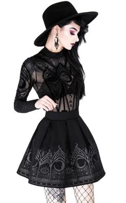 Cheap 🛒 Restyle Fortune Teller 👗 Skirt 😉 -Gothic-clothing Shop Fortune Teller Skirt Restyle 3 650x