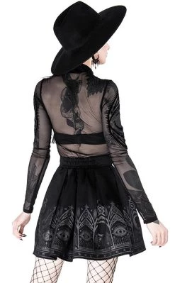 Cheap 🛒 Restyle Fortune Teller 👗 Skirt 😉 -Gothic-clothing Shop Fortune Teller Skirt Restyle 4 650x
