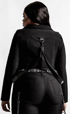 Best deal π Killstar Freak Flag Jacket | Black 𧨠6 Best deal π Killstar Freak Flag Jacket | Black 𧨠-Gothic-clothing Shop Freak Flag Jacket Black Killstar 3 650x