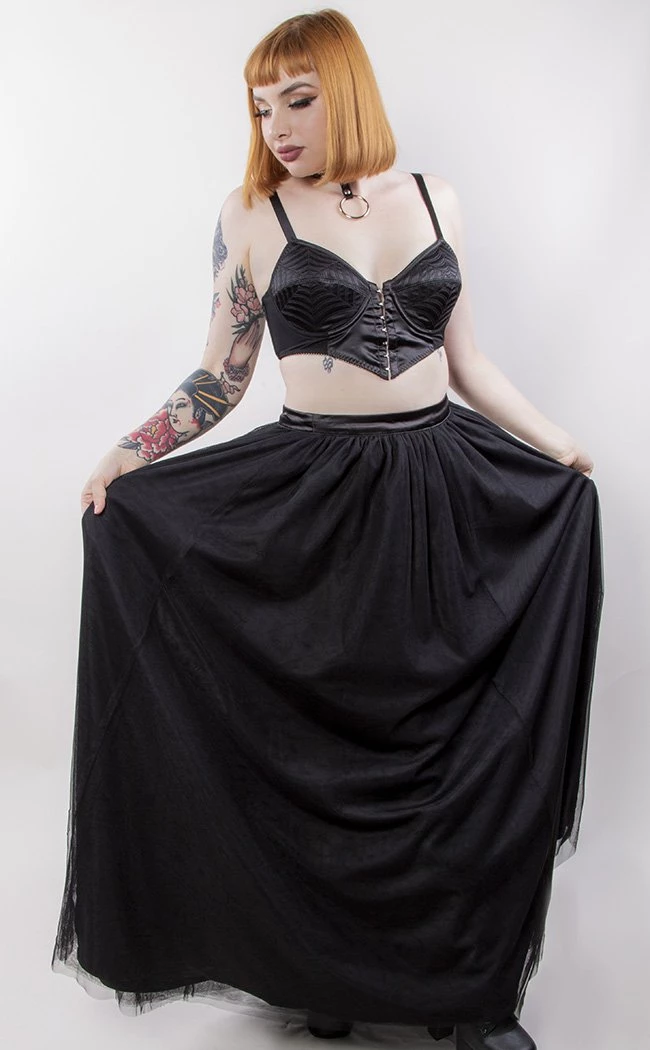 Deals 𧨠Black Friday Goth Mesh Formal π Skirt π₯° 3 Deals 𧨠Black Friday Goth Mesh Formal π Skirt π₯° - Image 3