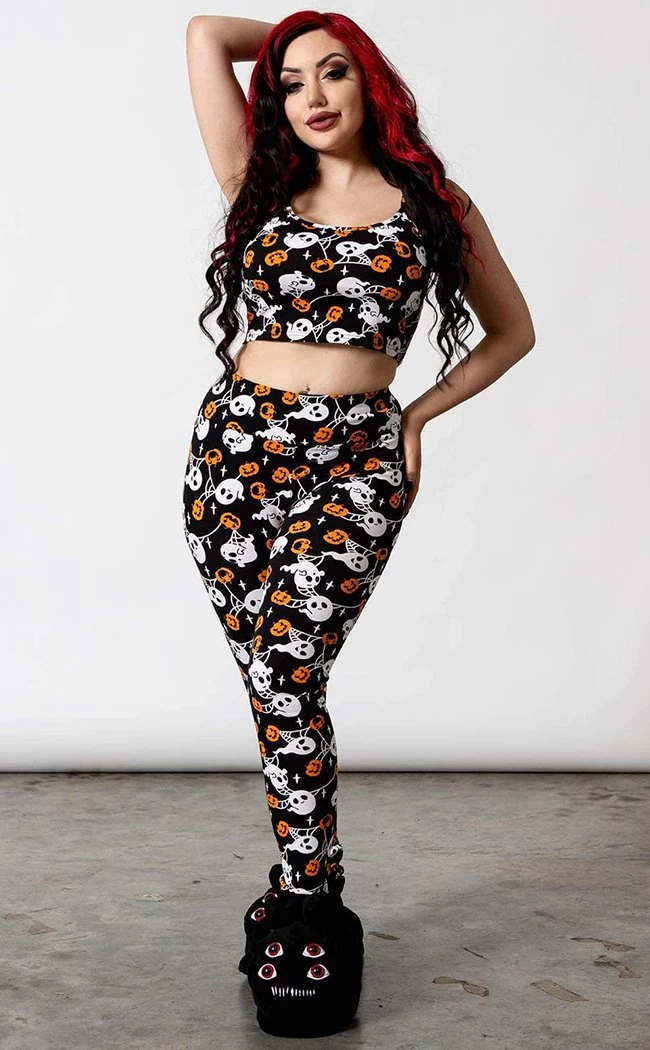 Best Sale π Killstar Haunted Pumpkin Cropped Cami π 3 Best Sale π Killstar Haunted Pumpkin Cropped Cami π - Image 3