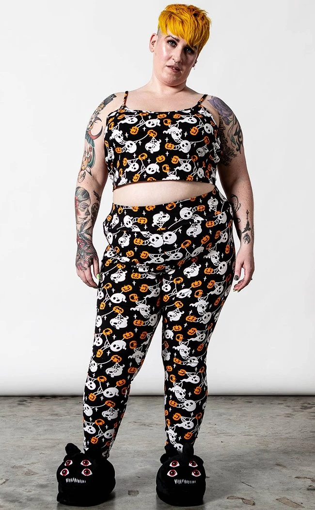 Best Sale π Killstar Haunted Pumpkin Cropped Cami π 4 Best Sale π Killstar Haunted Pumpkin Cropped Cami π - Image 4