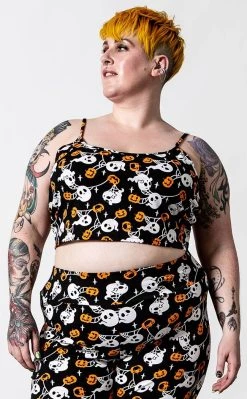 Best Sale π Killstar Haunted Pumpkin Cropped Cami π 11 Best Sale π Killstar Haunted Pumpkin Cropped Cami π -Gothic-clothing Shop Haunted Pumpkin Cropped Cami Killstar 6 650x