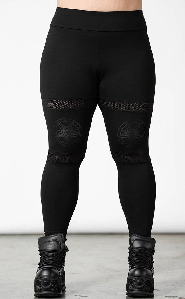 Budget π― Killstar Hellbound Leggings π― 2 Budget π― Killstar Hellbound Leggings π― - Image 2