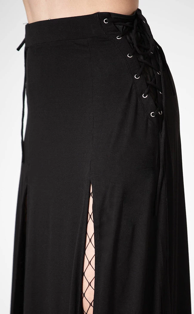 Buy π₯ Killstar Hellverina Split Maxi π Skirt π 4 Buy π₯ Killstar Hellverina Split Maxi π Skirt π - Image 4