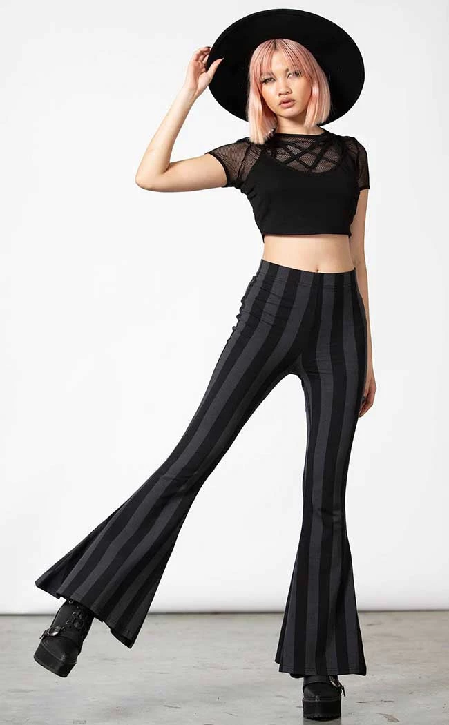 Cheapest β¨ Killstar Inferno Room Flares | Grey Stripe π 3 Cheapest β¨ Killstar Inferno Room Flares | Grey Stripe π - Image 3