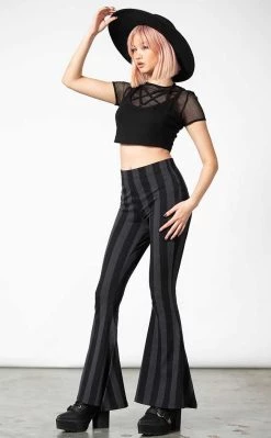 Cheapest β¨ Killstar Inferno Room Flares | Grey Stripe π