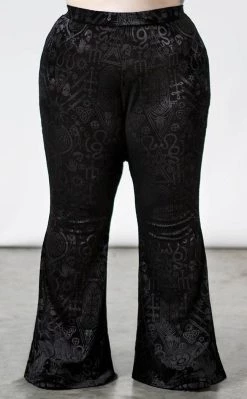 Top 10 π Killstar Magick Mourning Velvet Flares π 11 Top 10 π Killstar Magick Mourning Velvet Flares π -Gothic-clothing Shop Magick Mourning Velvet Flares Killstar 4 650x