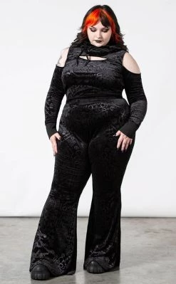 Top 10 π Killstar Magick Mourning Velvet Flares π 14 Top 10 π Killstar Magick Mourning Velvet Flares π -Gothic-clothing Shop Magick Mourning Velvet Flares Killstar 7 650x