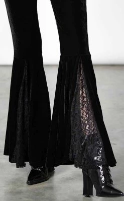 Best reviews of π Killstar Marisol Velvet Bell Bottoms π₯ 10 Best reviews of π Killstar Marisol Velvet Bell Bottoms π₯ -Gothic-clothing Shop Marisol Velvet Bell Bottoms Killstar 3 650x
