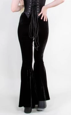 Best reviews of π Killstar Marisol Velvet Bell Bottoms π₯ 13 Best reviews of π Killstar Marisol Velvet Bell Bottoms π₯ -Gothic-clothing Shop Marisol Velvet Bell Bottoms Killstar 6 650x