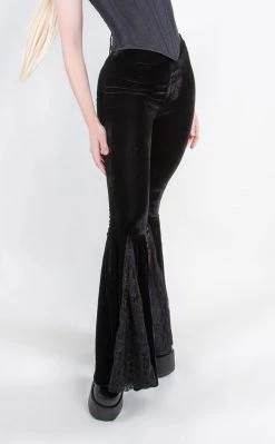 Best reviews of π Killstar Marisol Velvet Bell Bottoms π₯ 14 Best reviews of π Killstar Marisol Velvet Bell Bottoms π₯ -Gothic-clothing Shop Marisol Velvet Bell Bottoms Killstar 7 650x