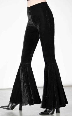 Best reviews of π Killstar Marisol Velvet Bell Bottoms π₯