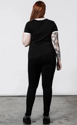 Flash Sale π Killstar Moody V Neck T-Shirt β€οΈ 13 Flash Sale π Killstar Moody V Neck T-Shirt β€οΈ -Gothic-clothing Shop Moody V Neck T Shirt Killstar 7 650x