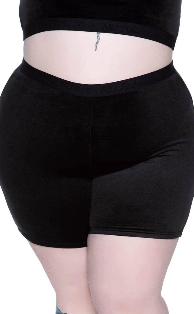 Cheap π Killstar Moon Cycle Bike Shorts | Black β 2 Cheap π Killstar Moon Cycle Bike Shorts | Black β - Image 2