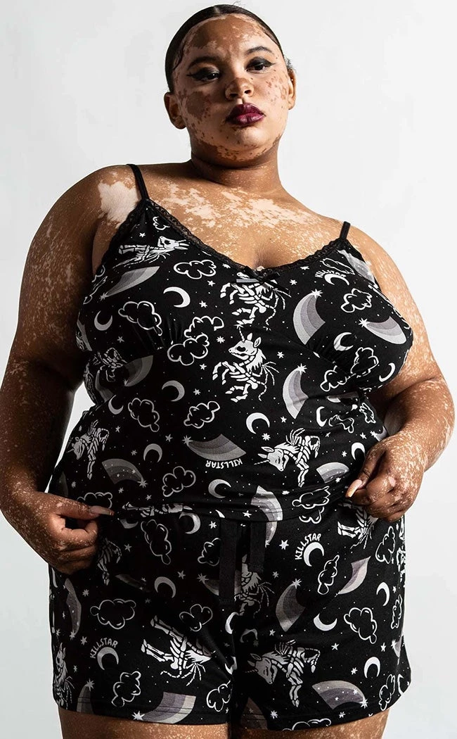 Budget 🥰 Killstar Moonbow Cami Top ⭐ 1 Budget 🥰 Killstar Moonbow Cami Top ⭐