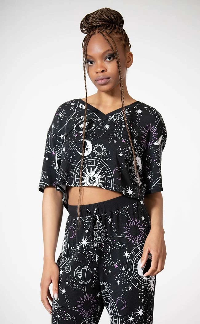 Promo π Killstar Moonlight V Neck Crop Top π 1 Promo π Killstar Moonlight V Neck Crop Top π