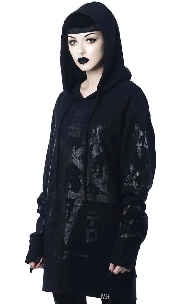 Hot Sale β Killstar Night Terror Oversized Hoodie π 2 Hot Sale β Killstar Night Terror Oversized Hoodie π - Image 2
